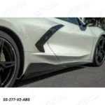 Fits 2020-Up Chevrolet Corvette C8 5VM Side Skirts Rocker Panels - Image 17