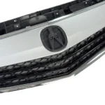 Fits Acura TL 2012-2014 Silver Front Bumper Mesh Grill/ Grille Assembly Cover - Image 7