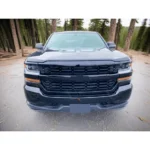 Fits 2016-2019 Chevrolet Silverado 1500 Black Front Bumper Grill Mesh Grille - Image 8
