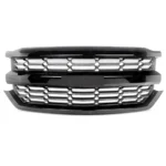 Fits 2016-2019 Chevrolet Silverado 1500 Black Front Bumper Grill Mesh Grille - Image 3
