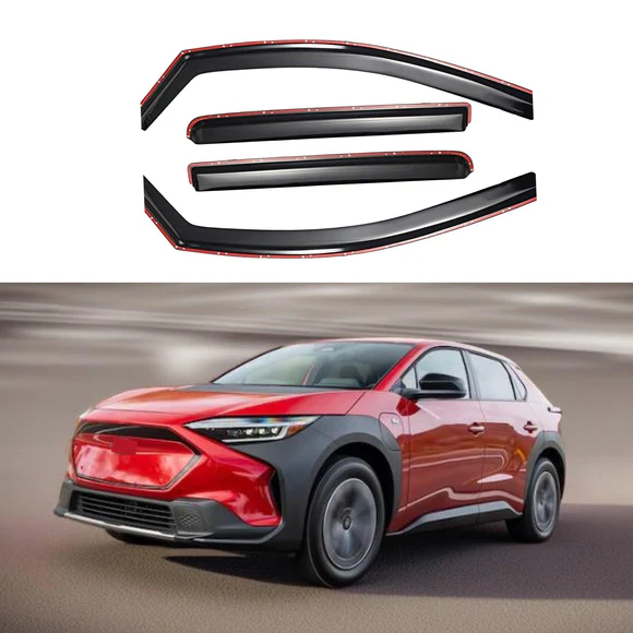 Solterra-23-IC_2.webp Fit 2023-2025 Solterra In-Channel Vent Window Visors Rain Sun Wind Guards Shade Deflectors - Image 1