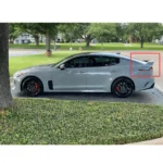 Fits Stinger 2018-2024 Primer Black Scorpion GT Style Rear Trunk Spoiler Wing - Image 6