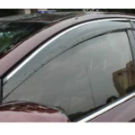 Chrome Trim Rain Guard Side Window Visor Vent Deflectors For Subaru Impreza 2017-2025 - Image 4