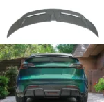 Real Carbon Fiber Rear Trunk Lip Spoiler Wing Fits Tesla Model Y 2020-2024
