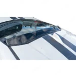 Fits 2022-2023 Toyota GR86 V Style Gloss Black Rear Roof Window Visor Spoiler Wing - Image 6