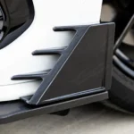 For 2024-2025 Ford Mustang PU Front Bumper Splitter Spoiler Lip 1pc - Image 14