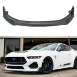 For 2024-2025 Ford Mustang PU Front Bumper Splitter Spoiler Lip 1pc