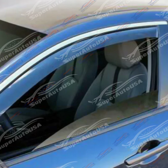 Fits 2024-2025 Subaru Crosstrek In-Channel Rain Guards Window Visors Sun Wind Snow Vent Side Deflectors - Image 6