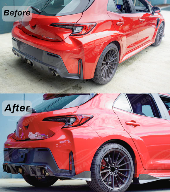 Real Carbon Fiber Body Kit Set 4 in 1 Fit Toyota GR Corolla 2023-2026 - Image 12