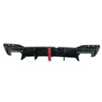 Fits 2017-2023 BMW 530i 540i Sedan 5 Series Rear Bumper Diffuser Lips Body Kits w/ LED Light - Image 3
