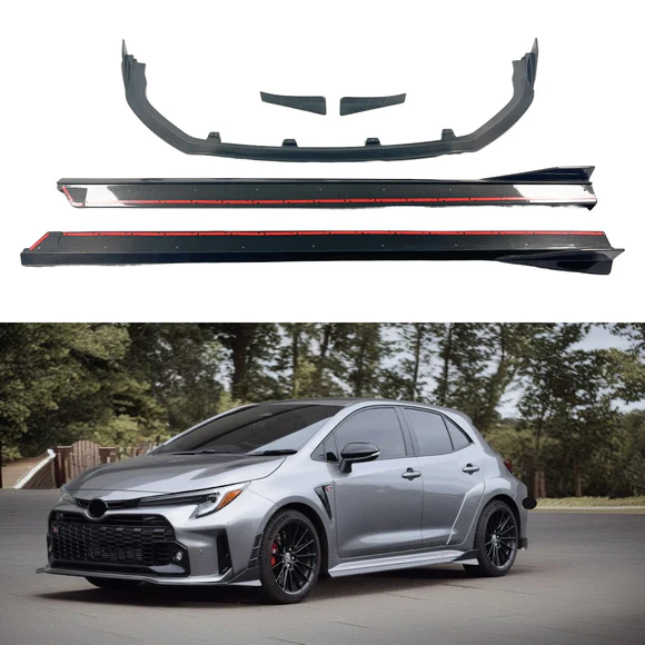 Real Carbon Fiber 3-In-1 Body Kit Fit Toyota GR Corolla 23-25 - Image 1