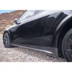 Fits Tesla Model Y 2020-2025 Real Carbon Fiber Side Skirts Extension - Image 9
