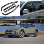 Fits 2024-2025 Subaru Crosstrek In-Channel Rain Guards Window Visors Sun Wind Snow Vent Side Deflectors