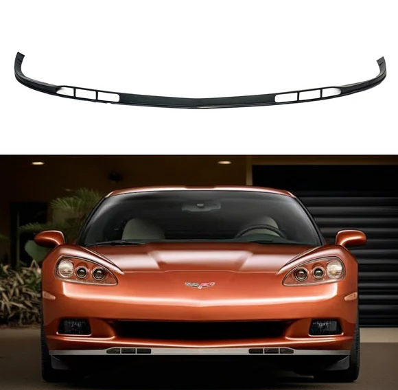 Fits 05-13 Chevy Corvette C6 OE Z06 Style Front Bumper Lower Splitter Lip - Image 1