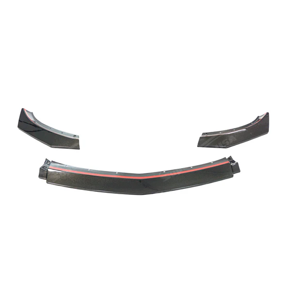 Fits Nissan 400Z 2023-2025 Real Carbon Fiber Front Splitter Lip Spoiler Lower Bumper - Image 8