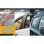 Fits 2003-2009 Lexus GX470 In-Channel Window Vent Visor Rain Sun Guard Weather Shields - Image 4
