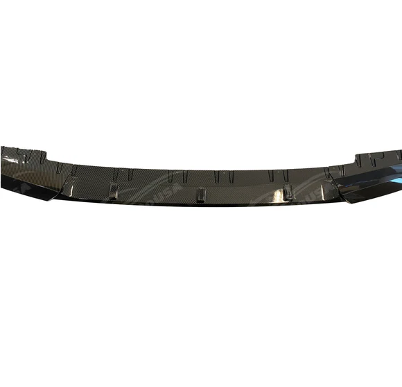 Fits BMW 2021-2024 G22 G23 430i M440i Carbon Fiber Print Front Bumper Lower Lips - Image 3