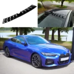 For 2013-2020 BMW 4 Series F36 428i/430i/435i/440i Shark Fin Gloss Black Rear Roof Car Spoiler Wing Vortex Generator