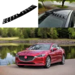 Fits 2014-2021 Mazda 6 Rear Shark Fin Roof Car Trunk Vortex Generator Gloss Black Spoiler Wing