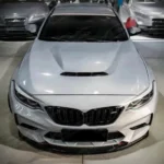 For 16-21 BMW M2 F87 CS Style Real Carbon Fiber Front Vented Hood Panel - Image 9