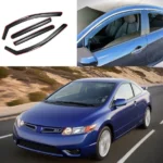 For Honda Civic 2006-2011 In-Channel Window Vent Visor Rain Guard Wind Deflector