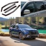 Fits 2019-2025 Subaru Ascent In-Channel Vented Rain Guards Window Visors Sun Wind Snow Side Deflectors