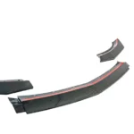 Fits Nissan 400Z 2023-2025 Real Carbon Fiber Front Splitter Lip Spoiler Lower Bumper - Image 4