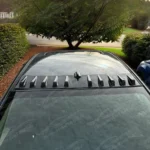 Fits Mazda 6 2014-2017 Shark Fin Rear Roof Spoiler Wing Vortex Generator Gloss Black - Image 9