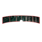 Fits 2021-2025 KIA K5 Shark Fin Gloss Black Rear Roof Trunk Car Spoiler Wing Vortex Generator - Image 2