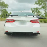 TRD Style Rear Diffuser Bumper lip Spoiler Body Splitter & Rear corner splitters Fits Toyota Camry 2018-2024 - Image 2