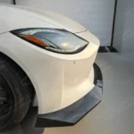 Fits Nissan 400Z 2023-2025 Real Carbon Fiber Front Splitter Lip Spoiler Lower Bumper - Image 7