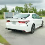 TRD Style Rear Diffuser Bumper lip Spoiler Body Splitter & Rear corner splitters Fits Toyota Camry 2018-2024 - Image 4