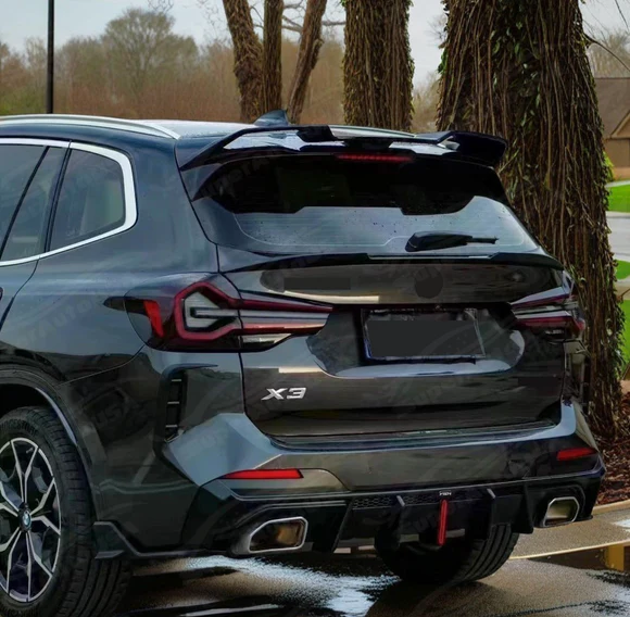 Fits BMW X3 G01 LCI M-Sport Package 2022 2023 2024 Rear Mid Spoiler Wing VTEN - Image 2