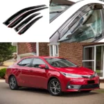 Fit Toyota Corolla 2014-2019 Tinted Window Visor Rain Sun Guards Vent Deflectors