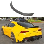 Fits 2020-UP Toyota GR Supra Carbon Fiber Rear Trunk Spoiler Wing