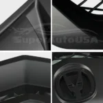 Fit 2009-2011 Acura TL Honeycomb Style Front Bumper Grille Mesh Replacement - Image 4