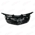 Fits Acura TL 2012-2014 Gloss Black Front Upper Grill/ Grille Assembly Whole Kit - Image 6