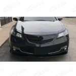 Fits Acura TL 2012-2014 Gloss Black Front Upper Grill/ Grille Assembly Whole Kit - Image 4