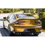 Fits 2021-2025 Acura TLX Type S Style Real Carbon Fiber Body Kit Rear Diffuser - Image 11