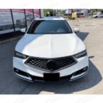Fits Acura TLX 2018-2020 All Gloss Black Front Bumper Grill/ Grille Assembly - Image 4