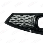 Fits Acura TLX 2018-2020 All Gloss Black Front Bumper Grill/ Grille Assembly - Image 13