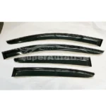 For Subaru Impreza 2017-2023 Carbon Fiber Print Trim Window Visors Wind Guards - Image 3