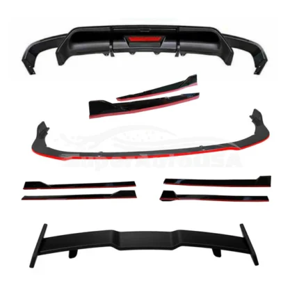 Full Body kit Set - LED Light Fits Toyota Camry 2018-2024