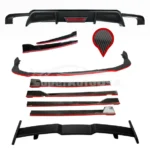 Full Body kit Set - LED Light Fits Toyota Camry 2018-2024 - Image 19