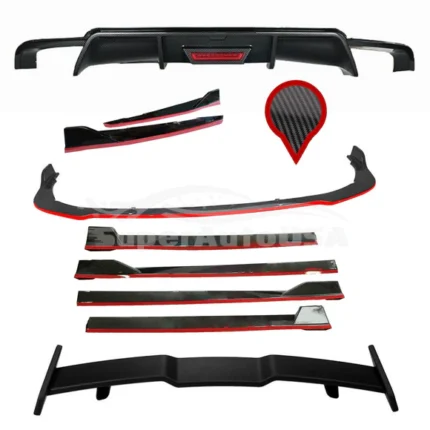 Full Body kit Set - LED Light Fits Toyota Camry 2018-2024