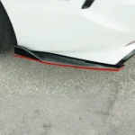 TRD Style Rear Diffuser Bumper lip Spoiler Body Splitter & Rear corner splitters Fits Toyota Camry 2018-2024 - Image 6