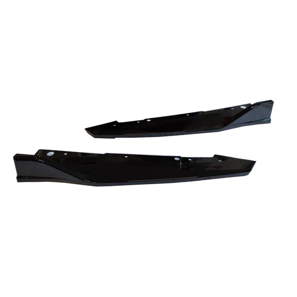 TRD Style Rear Diffuser Bumper lip Spoiler Body Splitter & Rear corner splitters Fits Toyota Camry 2018-2024 - Image 9