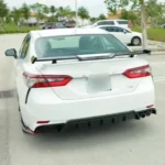 TRD Style Rear Diffuser Bumper lip Spoiler Body Splitter & Rear corner splitters Fits Toyota Camry 2018-2024 - Image 16