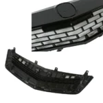 For 2009-2014 Acura TSX Front Bumper Upper Grille Assembly (Painted Matte Black) - Image 5