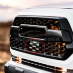Fits 2018-2021 Toyota Tacoma Front Grille Radar Sensor Cover - Image 3